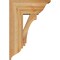 Ekena Millwork Imperial Traditional Rough Sawn Bracket w/ Offset Brace, Western Red Cedar, 8"W x 18"D x 26"H BKT0806X18X26IMP01RWR - alternate 3